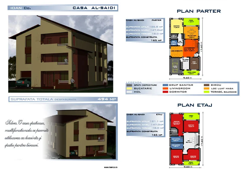Proiect AL Saidi — catalog SC SOFIA INVEST CONSTRUCT SRL