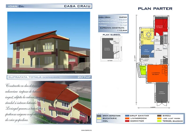 Proiect Craiu — catalog SC SOFIA INVEST CONSTRUCT SRL