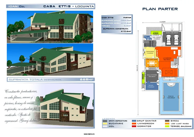 Proiect Ettis Locuinta — catalog SC SOFIA INVEST CONSTRUCT SRL