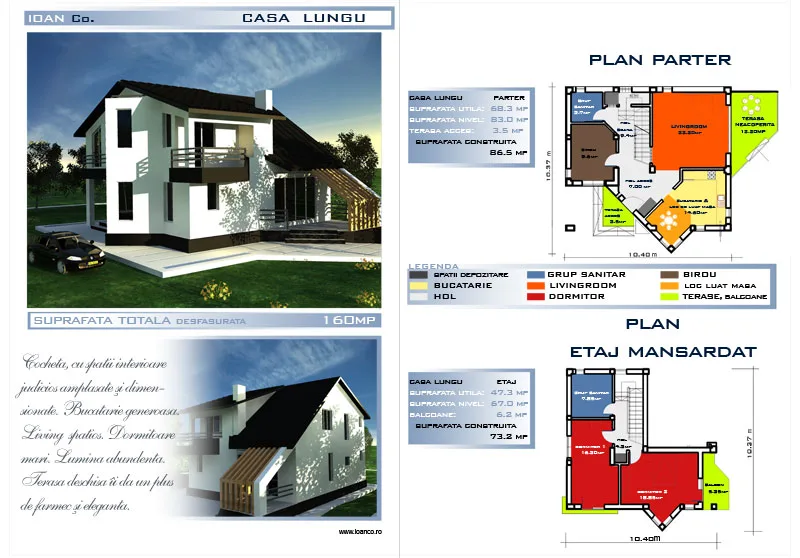 Proiect Lungu — catalog SC SOFIA INVEST CONSTRUCT SRL